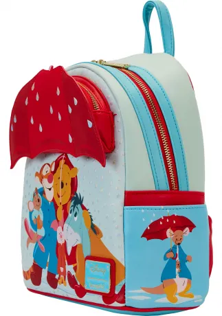 Mini sac à dos Winnie et ses Amis Jour de Pluie Loungefly