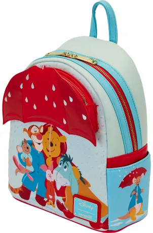 Mini sac à dos Winnie et ses Amis Jour de Pluie Loungefly