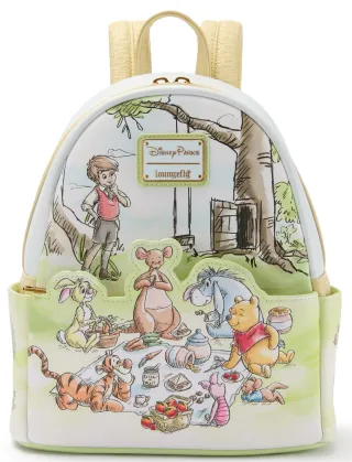 Mini sac à dos Winnie l&#039;Ourson Pique-nique Loungefly
