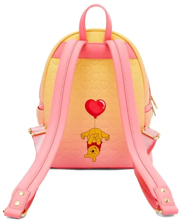 Mini sac à dos Winnie l&#039;Ourson Ballon en forme de cœur Loungefly