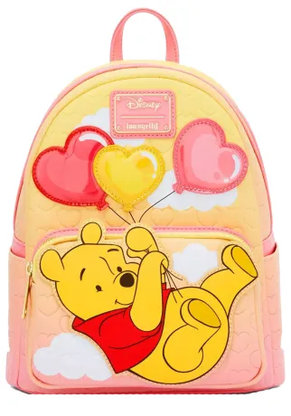 Mini sac à dos Winnie l&#039;Ourson Ballon en forme de cœur Loungefly