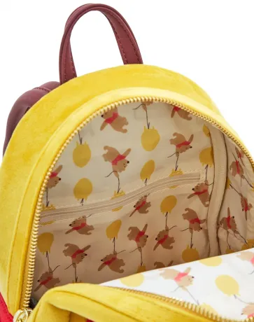 Mini sac à dos Winnie l&#039;Ourson Couronne Florale Floqué Cosplay Loungefly