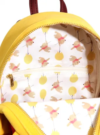 Mini sac à dos Winnie l&#039;Ourson Couronne Florale Floqué Cosplay Loungefly