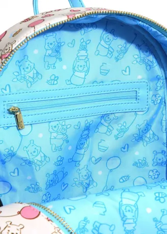 Mini sac à dos Winnie l&#039;Ourson et Porcinet avec Ballons Loungefly