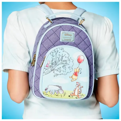 Mini sac à dos Winnie l&#039;Ourson et ses Amis Loungefly