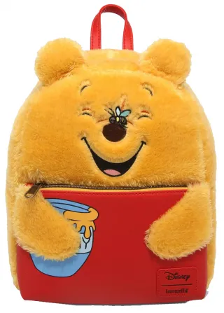 Mini sac à dos Winnie l&#039;Ourson Pot de Miel Peluche Loungefly