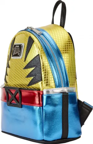 Mini sac à dos X-Men Wolverine Cosplay Métallique Loungefly