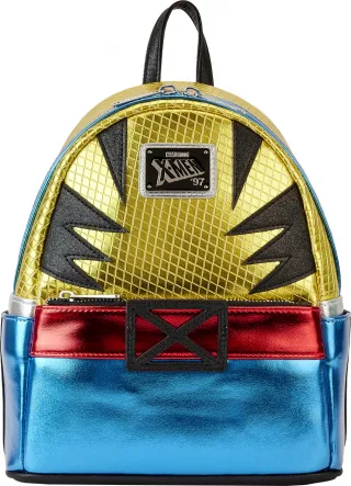 Mini sac à dos X-Men Wolverine Cosplay Métallique Loungefly