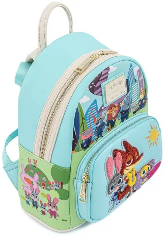 Mini sac à dos Groupe de Zootopie Chibi Loungefly
