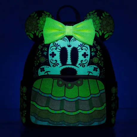 Mini sac à dos Minnie Mouse Jour des morts Crâne de Sucre Loungefly