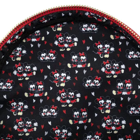 Mini sac à dos Mickey et Minnie Mouse Cœurs Loungefly