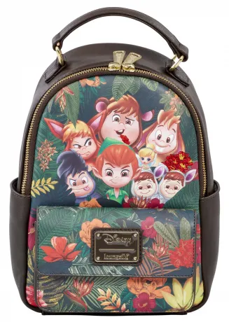 Mini sac à dos Peter Pan and Lost Boys Chibi Jungle Loungefly