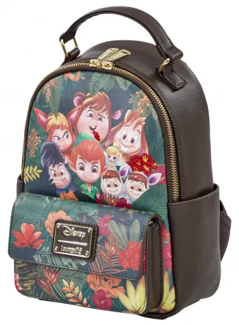 Mini sac à dos Peter Pan and Lost Boys Chibi Jungle Loungefly