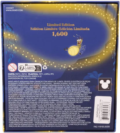 Pin 15ème Anniversaire Tiana &amp; Prince Naveen Glow Loungefly