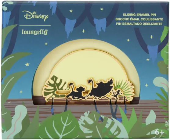 Pin 30ème Anniversaire Silhouette Glow Loungefly