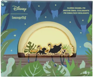 Pin 30ème Anniversaire Silhouette Glow Loungefly