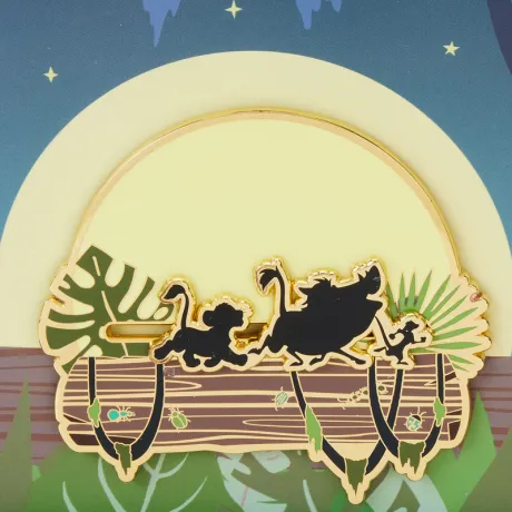 Pin 30ème Anniversaire Silhouette Glow Loungefly