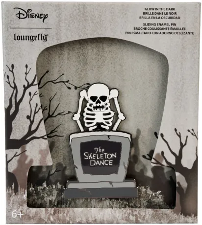 Pin 95ème Anniversaire La Danse macabre Glow Loungefly