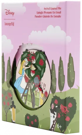 Pin Alice Peignant les Roses en Rouge Loungefly