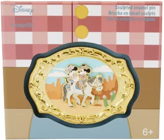 Pin Boucle de Ceinture Mickey &amp; Minnie Mouse Loungefly