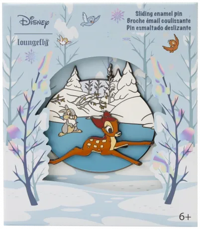Pin Collector Box Bambi Patinage sur Glace Loungefly