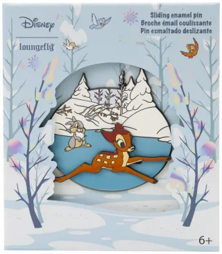 Pin Collector Box Bambi Patinage sur Glace Loungefly