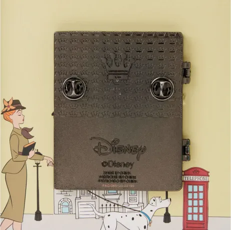 Pin Collector Box Livre Classique Les 101 Dalmatiens Loungefly