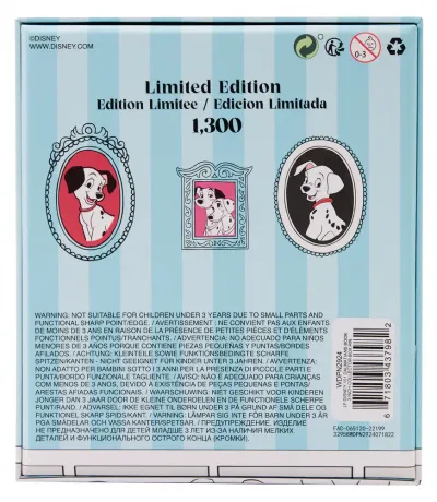 Pin Collector Box Livre Classique Les 101 Dalmatiens Loungefly