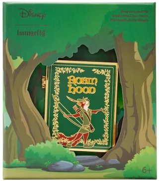 Pin Collector Box Livre Classique Robin des Bois Loungefly