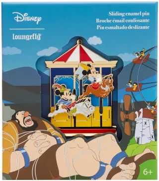 Pin coulissant Mickey et Minnie Brave Little Tailor Loungefly