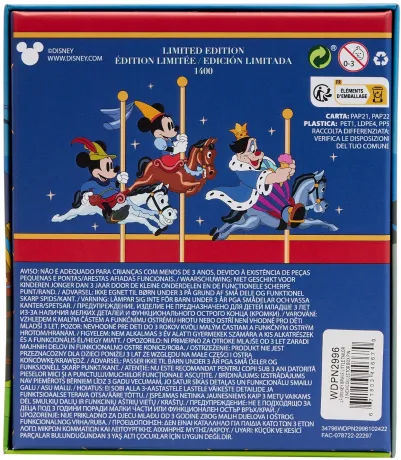 Pin coulissant Mickey et Minnie Brave Little Tailor Loungefly