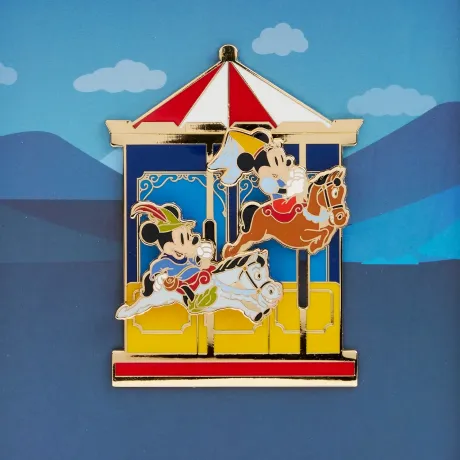 Pin coulissant Mickey et Minnie Brave Little Tailor Loungefly