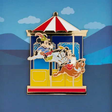 Pin coulissant Mickey et Minnie Brave Little Tailor Loungefly