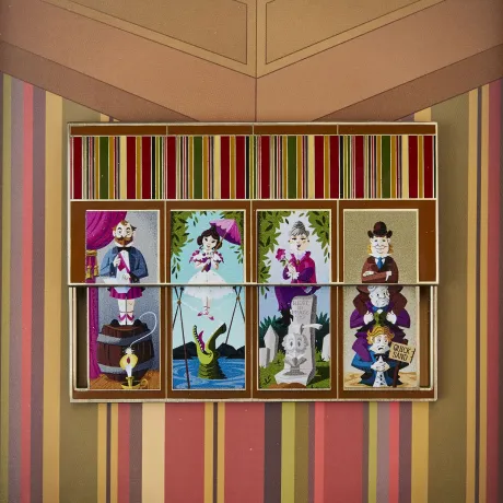 Pin coulissant Salle des Portraits Loungefly