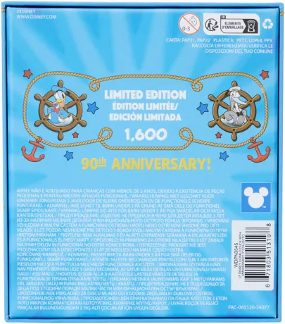 Pin Donald Duck 90ème Anniversaire Lenticulaire Loungefly
