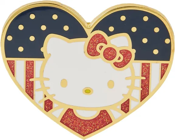 Pin Hello Kitty Patriotique Loungefly