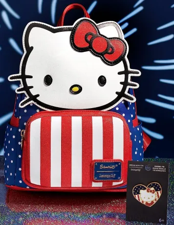 Pin Hello Kitty Patriotique Loungefly