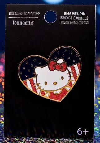 Pin Hello Kitty Patriotique Loungefly