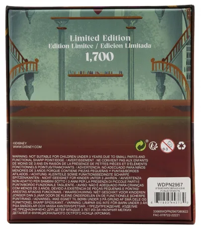 Pin La Belle et la Bête Scène Devant la Cheminée Loungefly