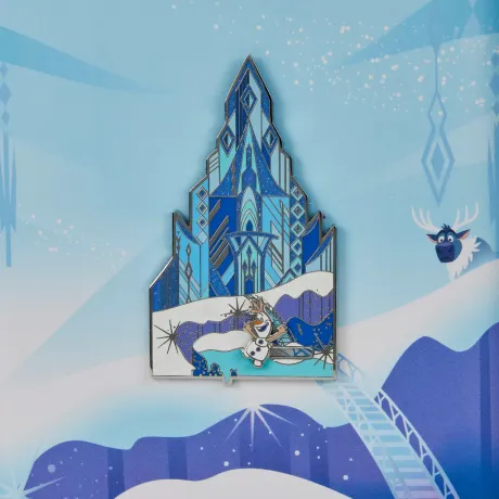 Pin Château de la Reine des neiges Loungefly