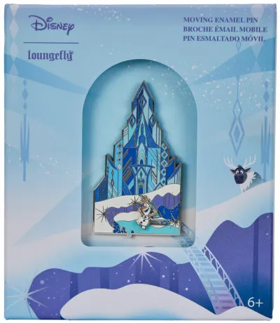 Pin Château de la Reine des neiges Loungefly