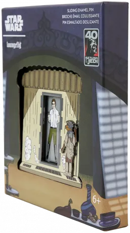 Pin Le Retour du Jedi 40ème Anniversaire Han Solo Carbonite Loungefly