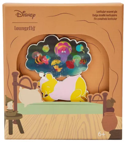 Pin Lenticulaire Winnie l&#039;Ourson rêve Éphélants et Nouifs Loungefly