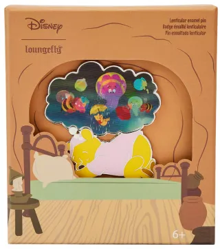 Pin Lenticulaire Winnie l&#039;Ourson rêve Éphélants et Nouifs Loungefly