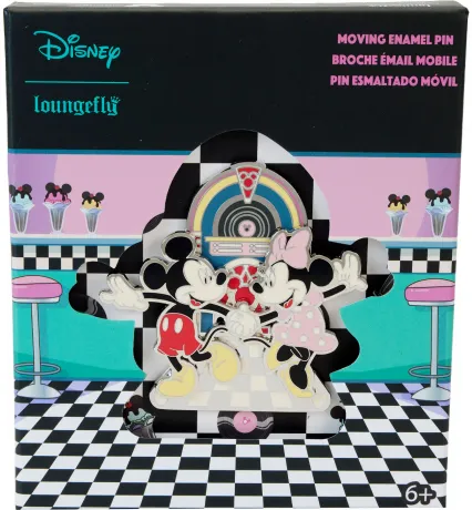Pin Mickey et Minnie Rencard au Restaurant Jukebox Loungefly
