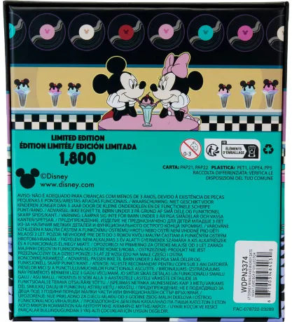 Pin Mickey et Minnie Rencard au Restaurant Jukebox Loungefly