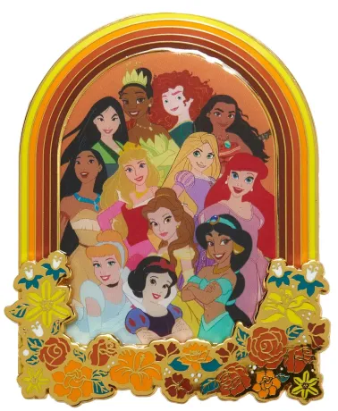 Pin Princesses Floral Loungefly