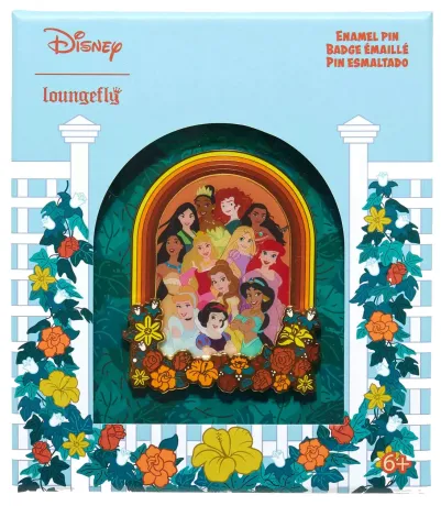 Pin Princesses Floral Loungefly