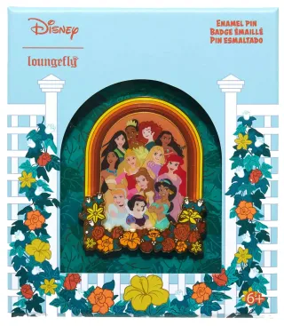 Pin Princesses Floral Loungefly
