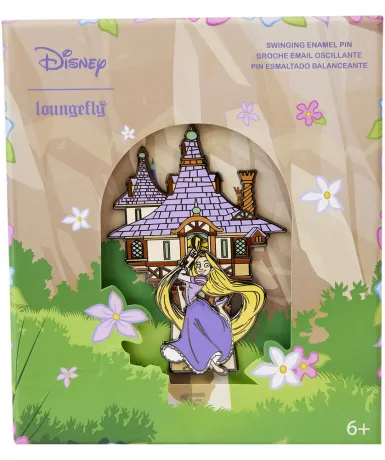 Pin Raiponce se Balance sur la Tour Loungefly